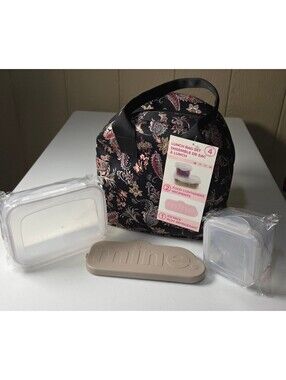 Mine Lunch Bag Set with Two Food Containers and Ice Pack